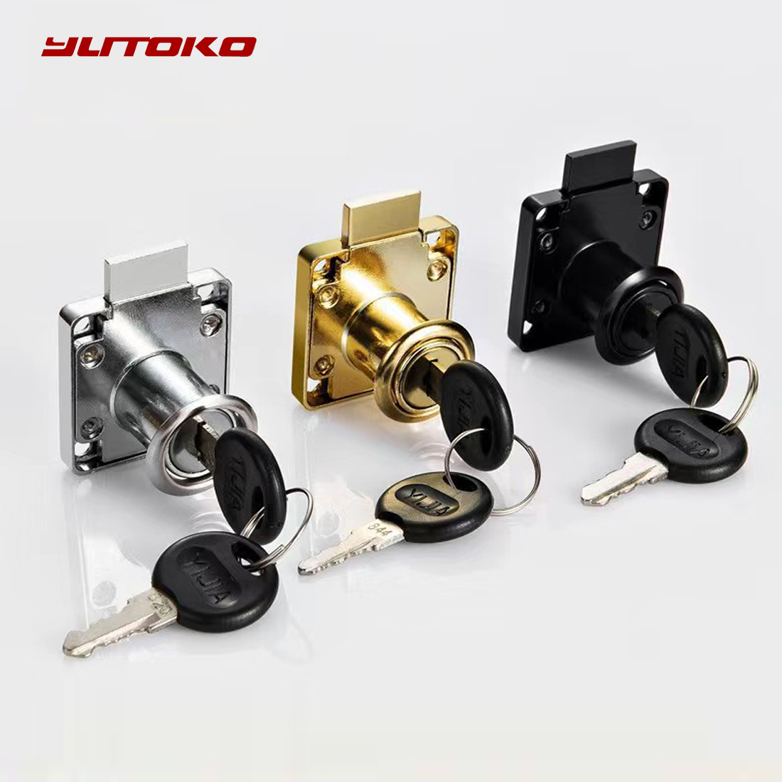 Furniture Hardware Tools - Yutoko คุณภาพสูงโต๊ะลิ้นชักล็อคตู้เสื้อผ้าล็อคตู้ล็อคเฟอร์นิเจอร์ Cam Locks