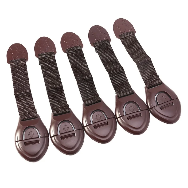 5 ชิ้น/ล็อตสีน้ําตาลตู้ล็อคควา - Furniture Hardware Tools บทวิจารณ์และราคา