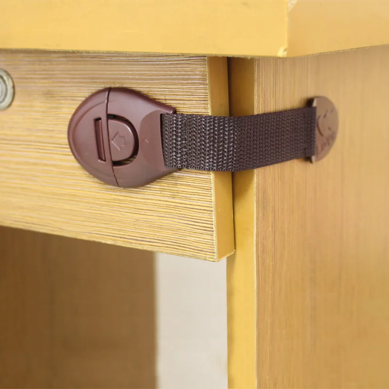 5 ชิ้น/ล็อตสีน้ําตาลตู้ล็อคควา - Furniture Hardware Tools บทวิจารณ์และราคา