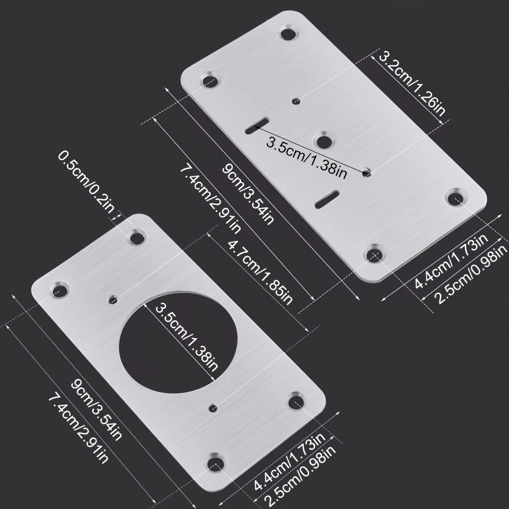 แผ่นซ่อมบานพับ 4 คู่ สำหรับตู้ - Furniture Hardware Replacement Parts บทวิจารณ์และราคา