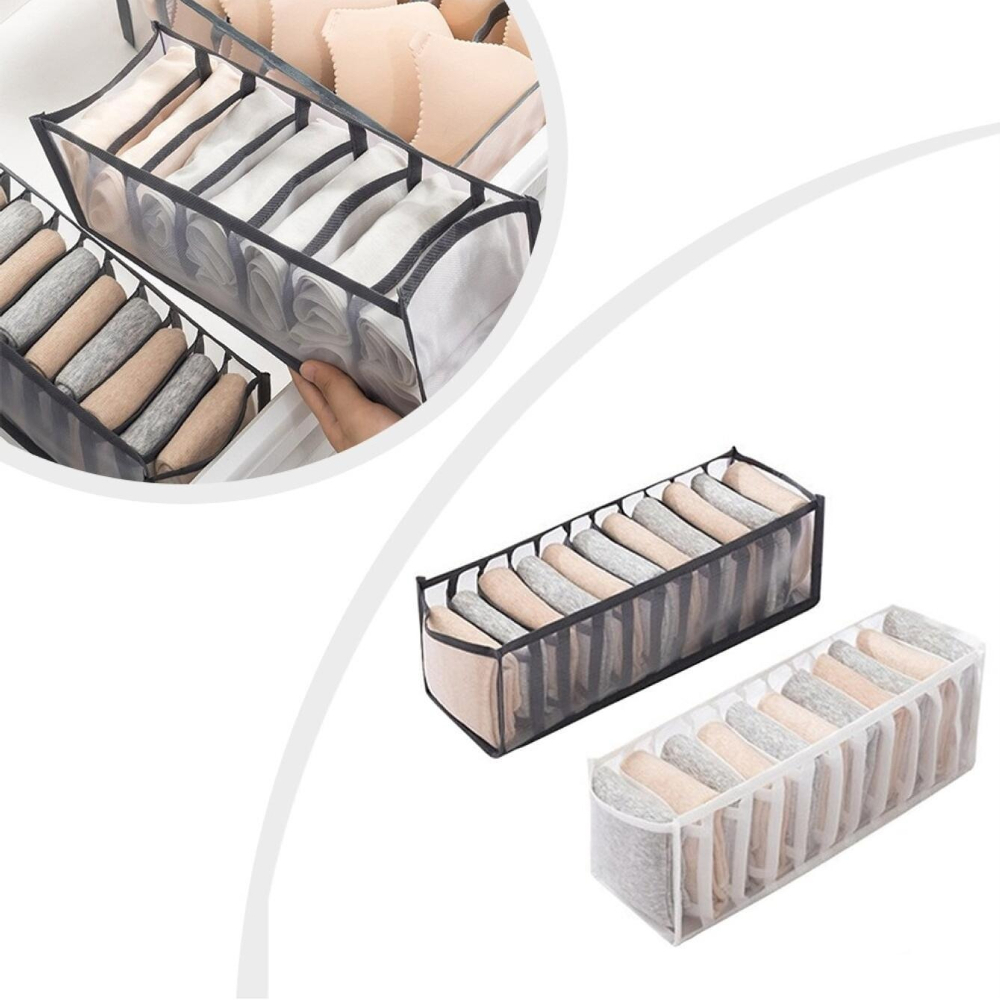 กล่องจัดระเบียบลิ้นชักใส่ชุดชั - Drawer Organizer Peg บทวิจารณ์และราคา