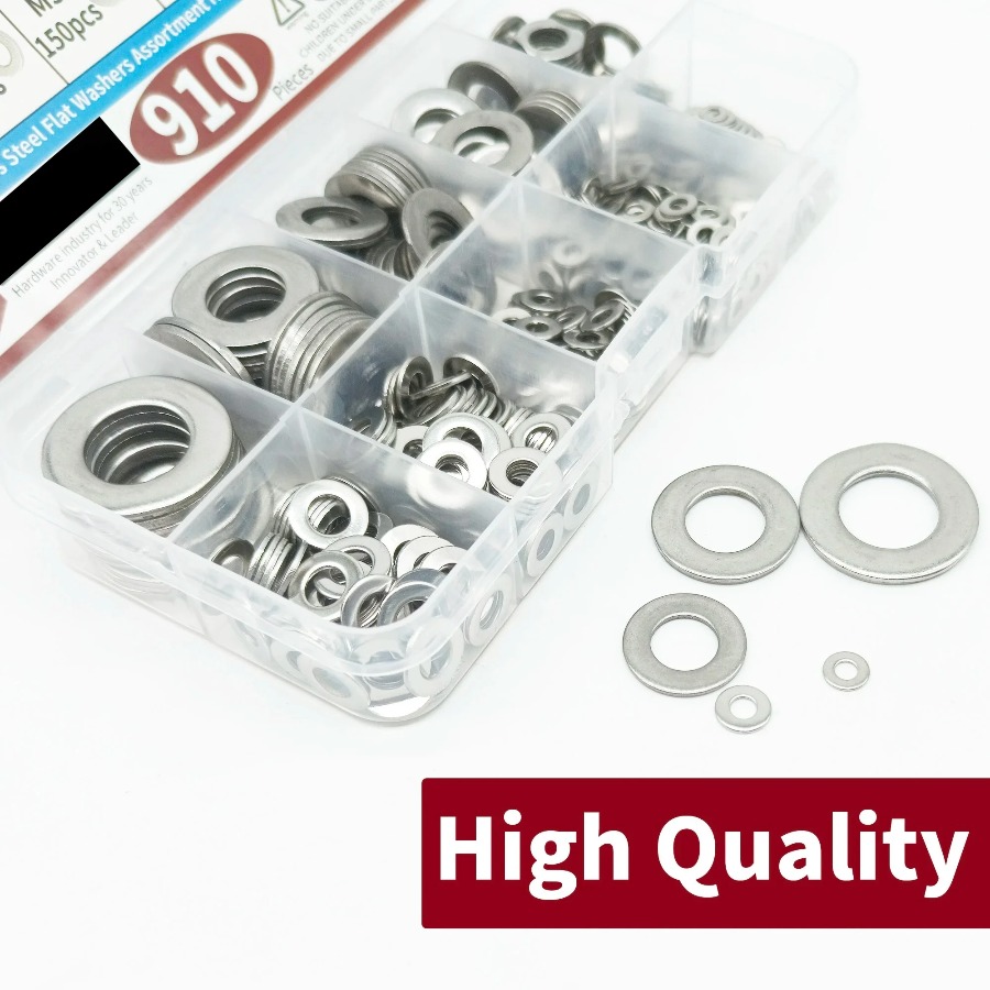 ชุดแหวนรองแบบแบน 910/200 ชิ้น  - Furniture Hardware Replacement Parts บทวิจารณ์และราคา