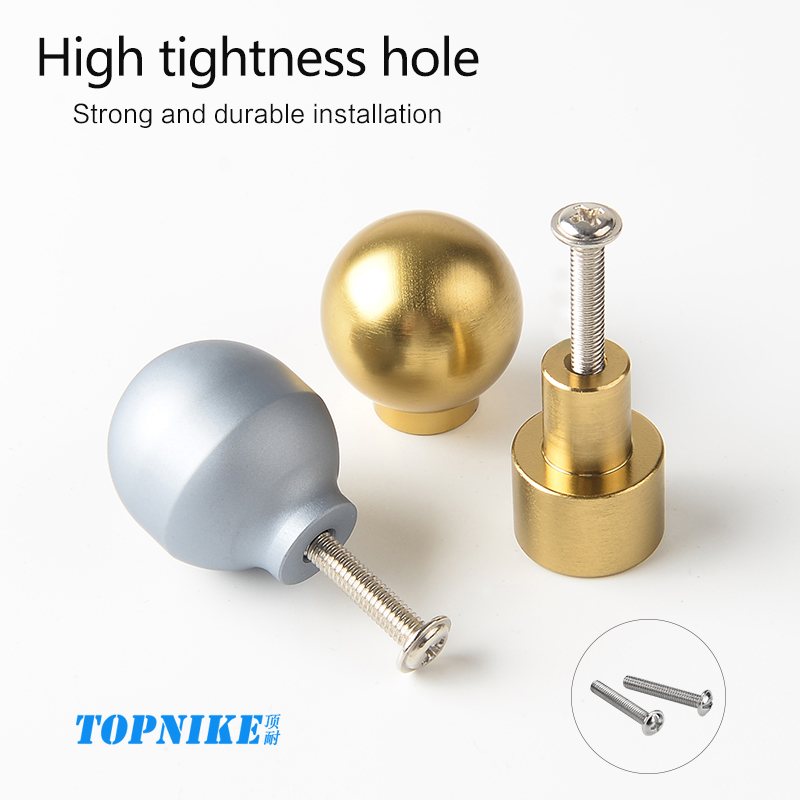 มือจับลิ้นชักทรงกลมสีดำทันสมัย - Furniture Hardware China บทวิจารณ์และราคา