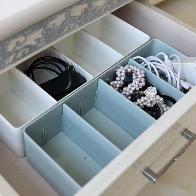 กล่องเก็บของแบบปรับได้แบ่งช่อง - Drawer Organizer Peg บทวิจารณ์และราคา
