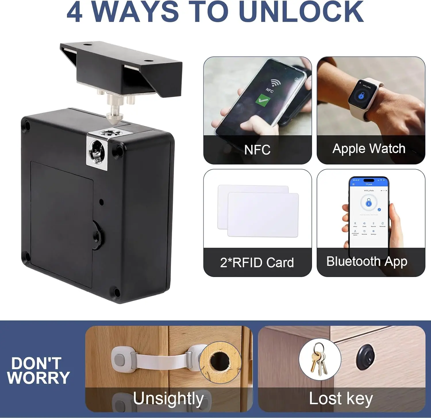 ล็อกเกอร์อัจฉริยะ NFC สำหรับโท - Furniture Hardware Tools บทวิจารณ์และราคา