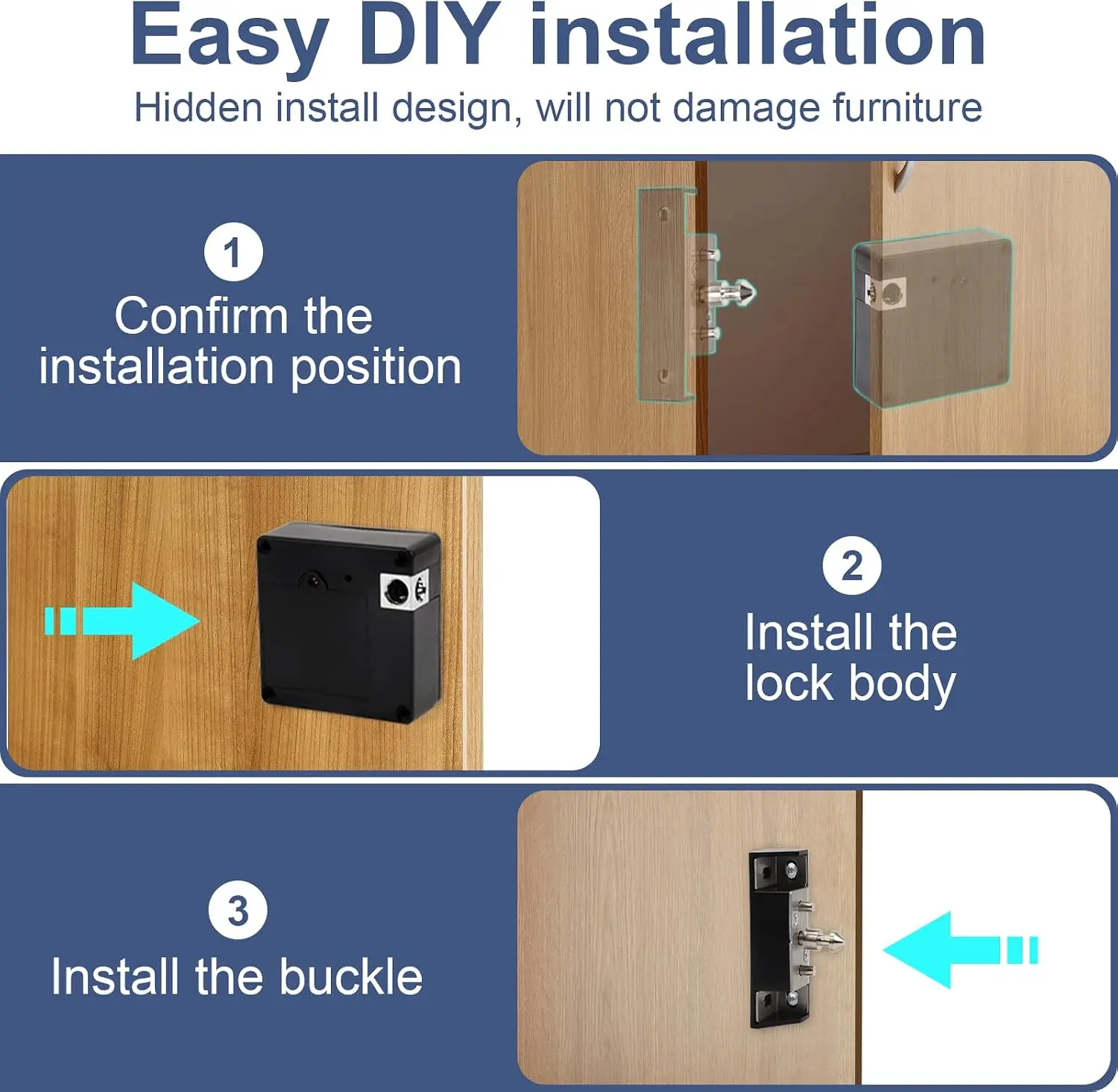 ล็อกเกอร์อัจฉริยะ NFC สำหรับโท - Furniture Hardware Tools บทวิจารณ์และราคา