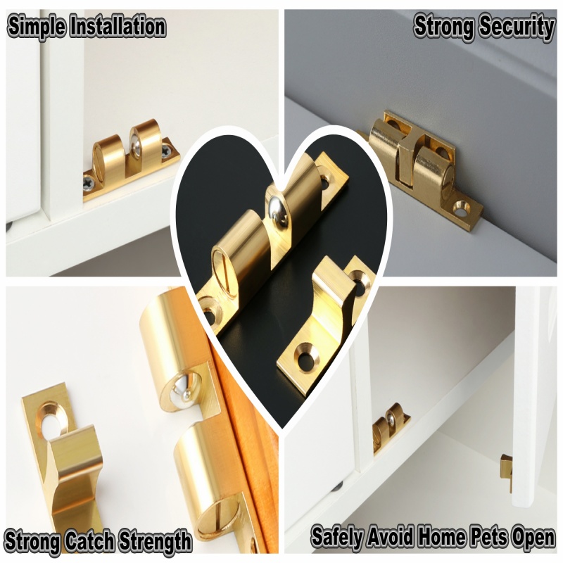 3/6pcs ตู้ตู้เสื้อผ้าประตู Bal - Furniture Hardware Tools บทวิจารณ์และราคา