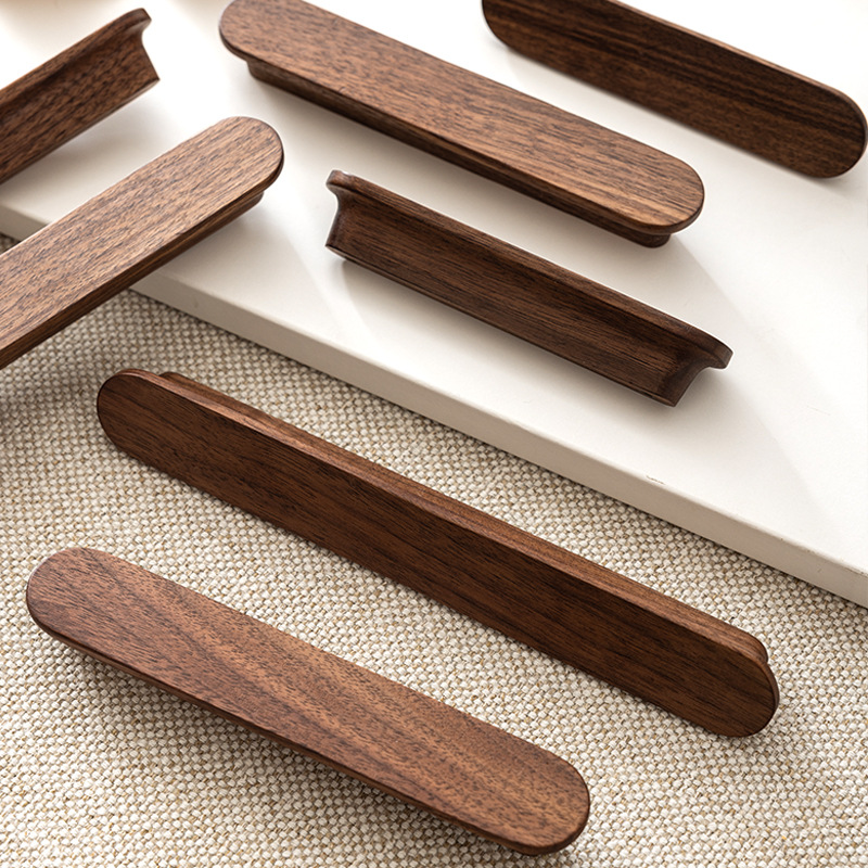 มือจับประตูตู้ไม้เนื้อแข็งสีธร - Japanese Furniture Hardware บทวิจารณ์และราคา