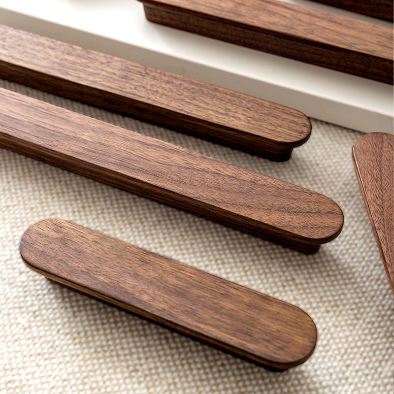 มือจับประตูตู้ไม้เนื้อแข็งสีธร - Japanese Furniture Hardware บทวิจารณ์และราคา