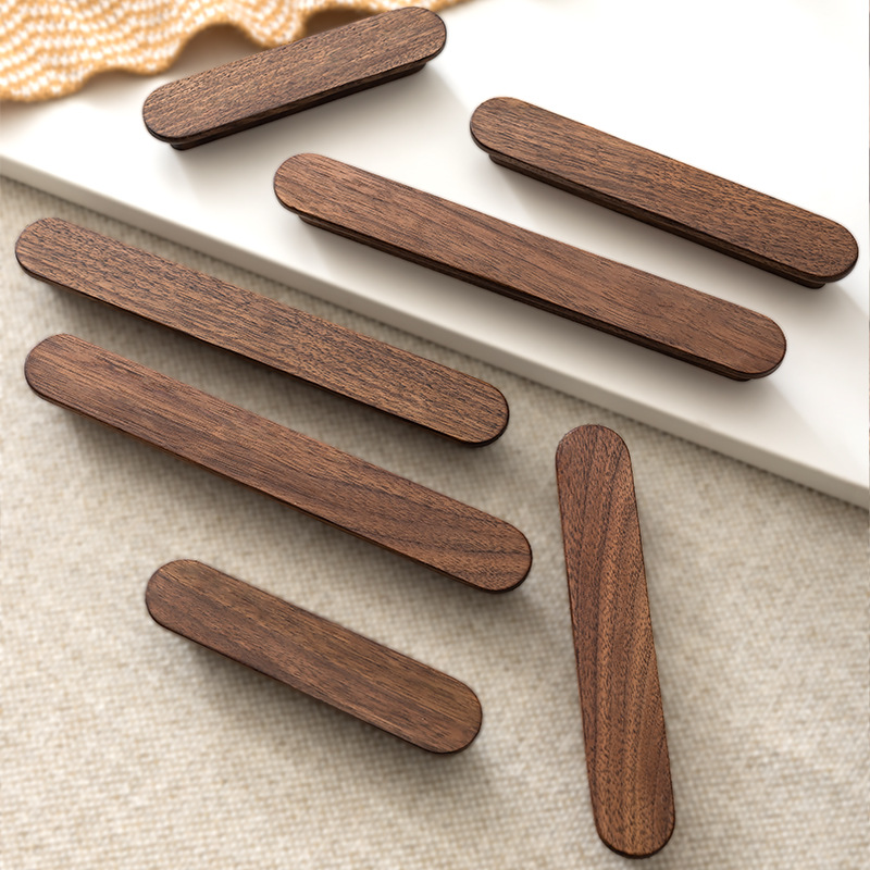 มือจับประตูตู้ไม้เนื้อแข็งสีธร - Japanese Furniture Hardware บทวิจารณ์และราคา
