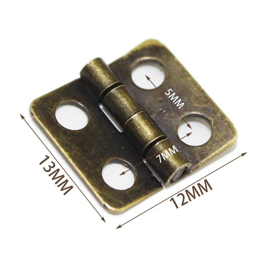 20 ชิ้น/ล็อตเหล็กบานพับฮาร์ดแว - Furniture Hardware Replacement Parts บทวิจารณ์และราคา