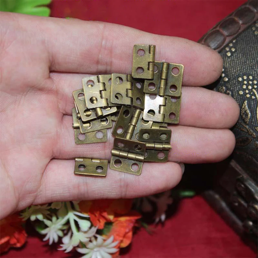 20 ชิ้น/ล็อตเหล็กบานพับฮาร์ดแว - Furniture Hardware Replacement Parts บทวิจารณ์และราคา