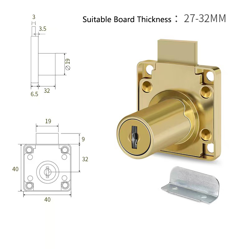 Yutoko คุณภาพสูงโต๊ะลิ้นชักล็อ - Furniture Hardware Tools บทวิจารณ์และราคา