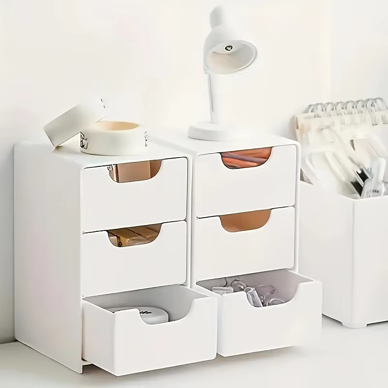 กล่องจัดระเบียบโต๊ะทำงาน 3 ชั้ - Drawer Organizer Peg บทวิจารณ์และราคา