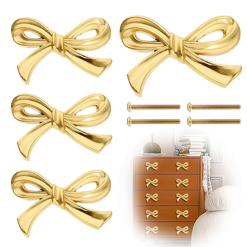มือจับลิ้นชักรูปโบว์ 2/4/8 ชิ้ - Furniture Hardware China บทวิจารณ์และราคา
