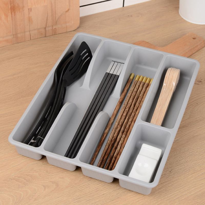 1 PC ห้องครัวลิ้นชักช้อนส้อมผู - Drawer Organizer Peg บทวิจารณ์และราคา