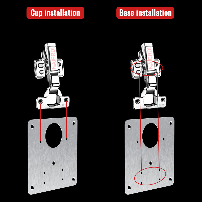 NAIERDI 1/2/4/8PCS บานพับซ่อมแ - Furniture Hardware Replacement Parts บทวิจารณ์และราคา