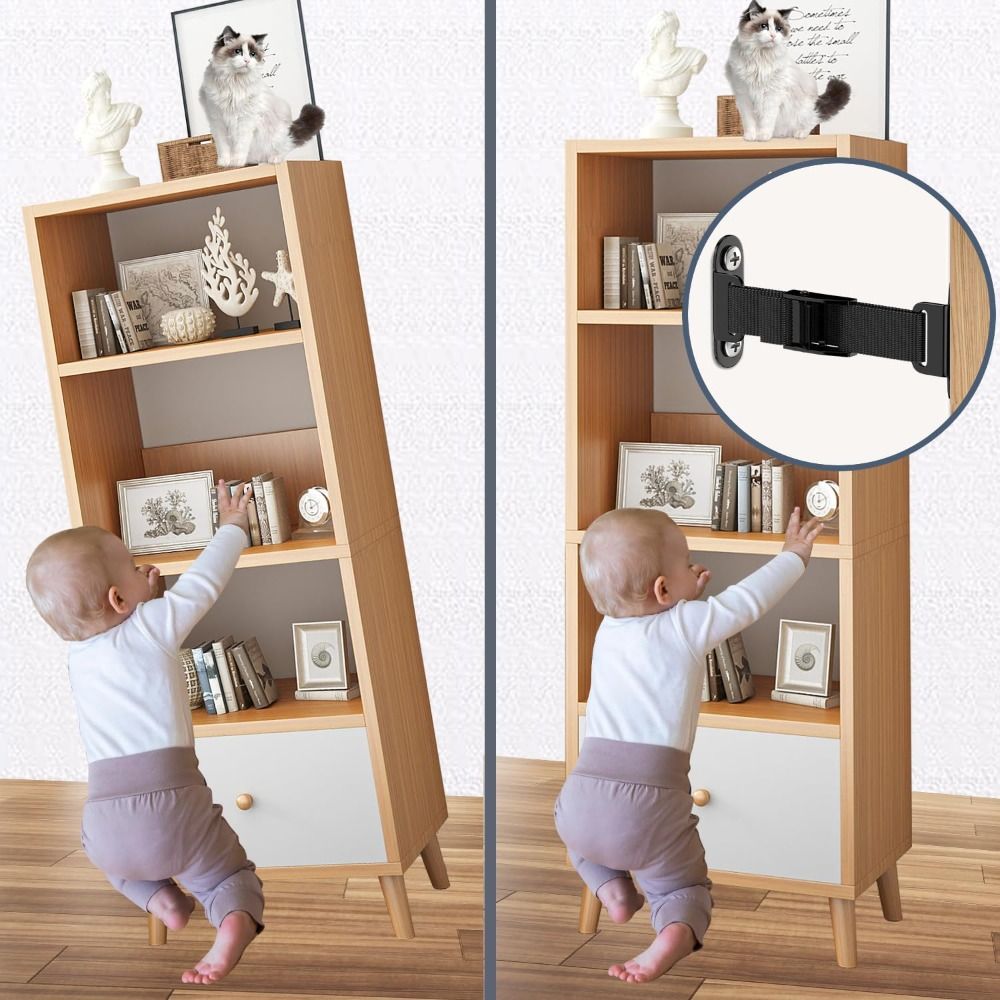 ตัวยึดเฟอร์นิเจอร์กันแผ่นดินไห - Furniture Hardware Tools บทวิจารณ์และราคา