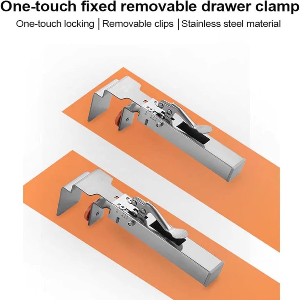 Quick-ติดตั้งลิ้นชักด้านหน้ากา - Drawer Organizer Peg บทวิจารณ์และราคา