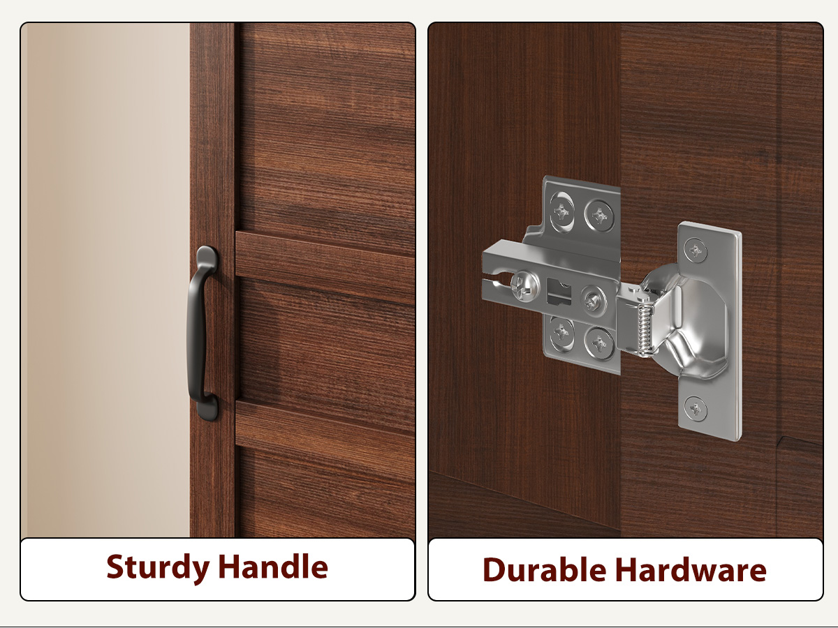 ตู้เสื้อผ้าไม้ – สูง 72 นิ้ว,  - Furniture Hardware Replacement Parts บทวิจารณ์และราคา