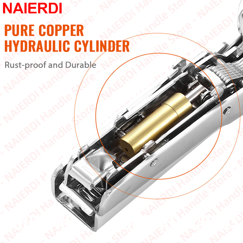 NAIERDI บานพับตู้แบบปิดนุ่มนวล - Furniture Hardware Replacement Parts บทวิจารณ์และราคา