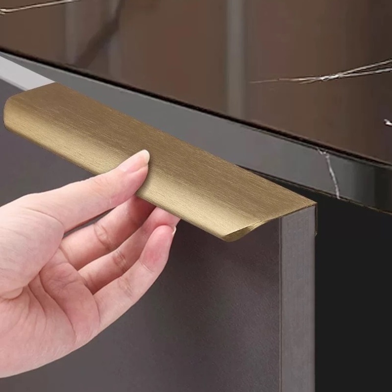 มือจับตู้อลูมิเนียมล่องหนขนาด  - Furniture Hardware China บทวิจารณ์และราคา