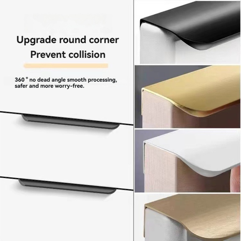 มือจับตู้อลูมิเนียมล่องหนขนาด  - Furniture Hardware China บทวิจารณ์และราคา